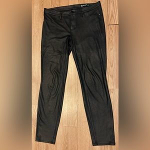 BLANKNYC Women’s Black Leather Pants Size 28. Excellent POC